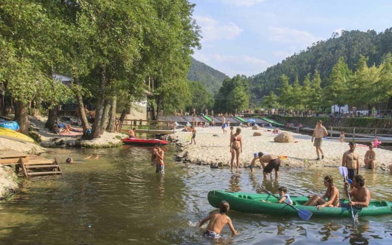 river beach