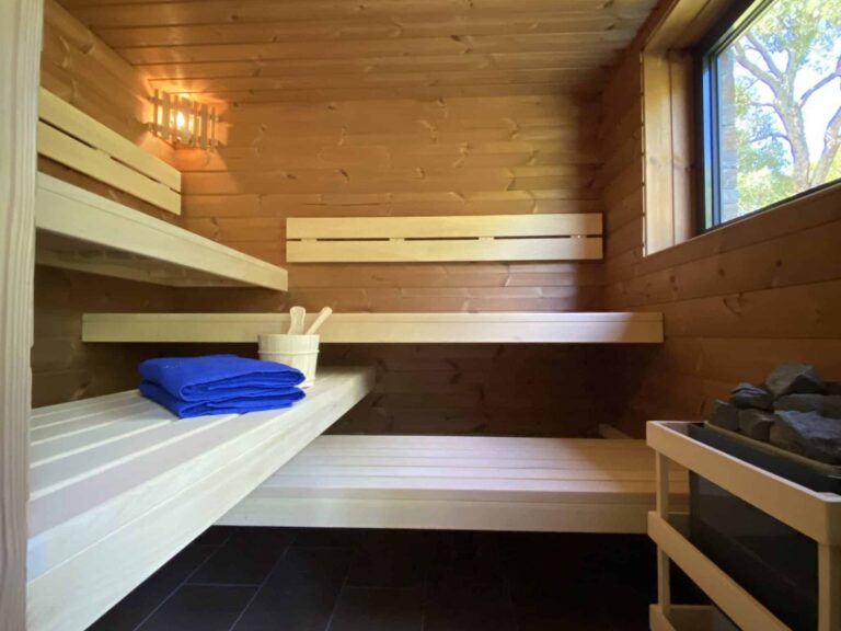 sauna startscherm